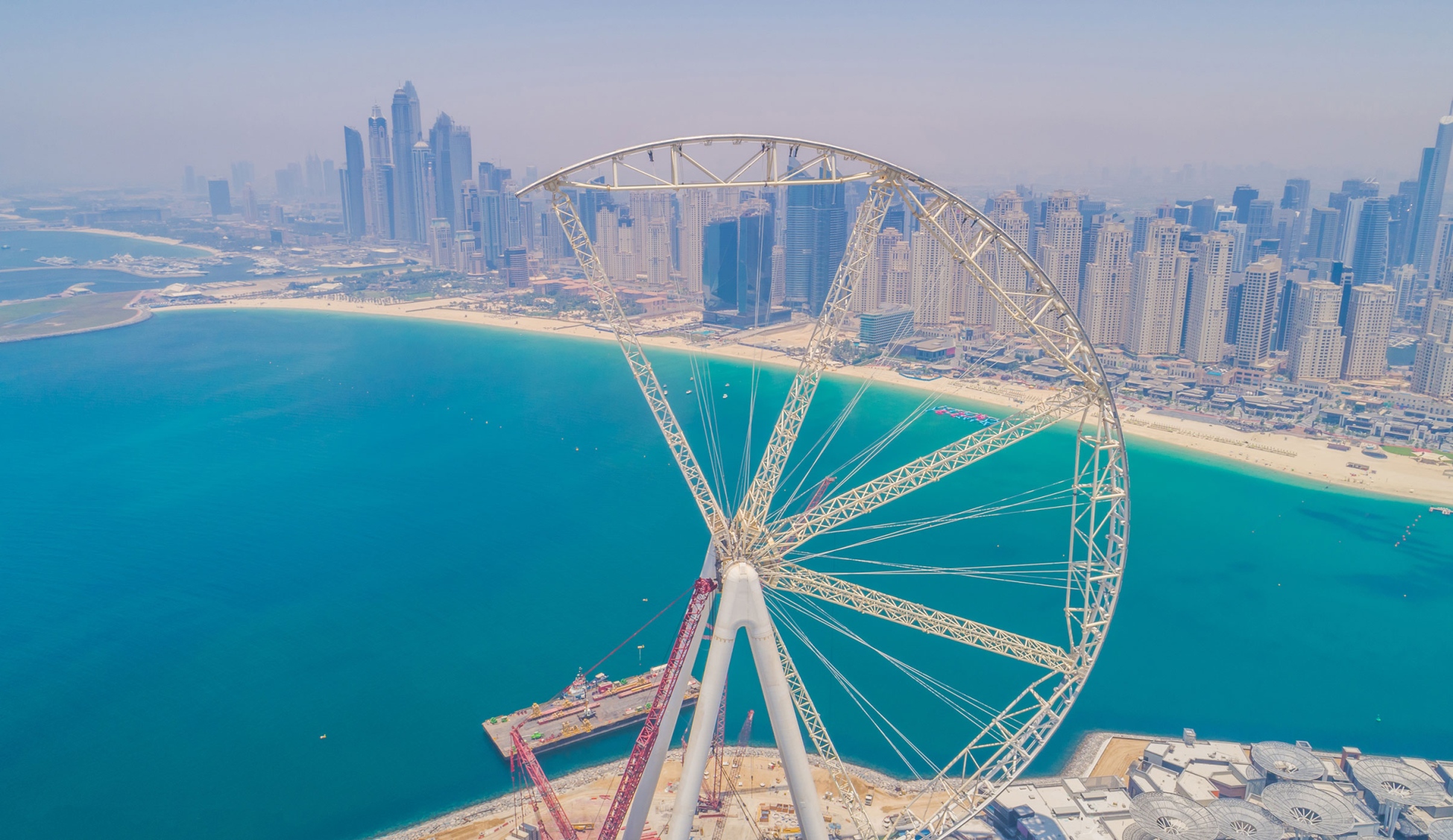 Worlds Largest Ferris Wheel Rises In Dubai