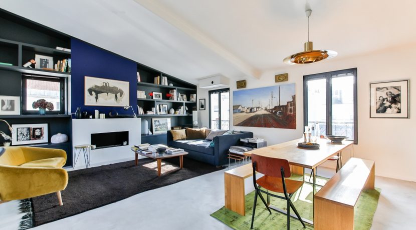 living room with a twist