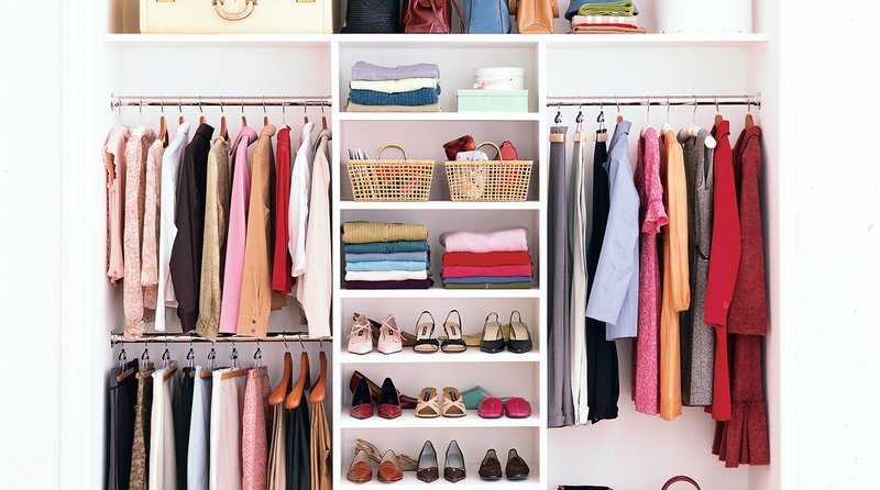 Organized closet