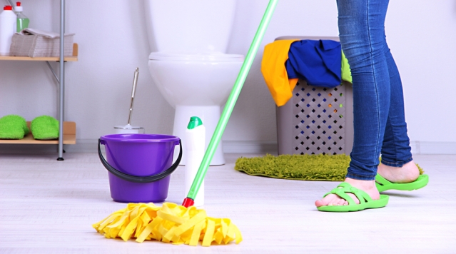 Bathroom cleaning