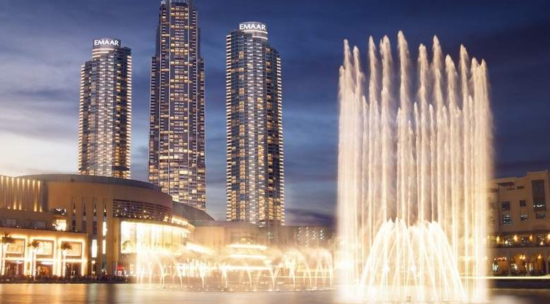 Downtown Dubai-Fountain