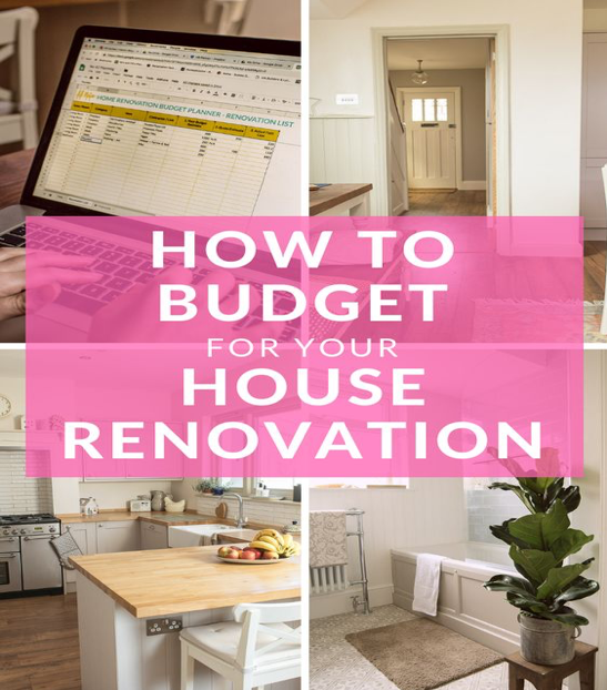 Renovation budget