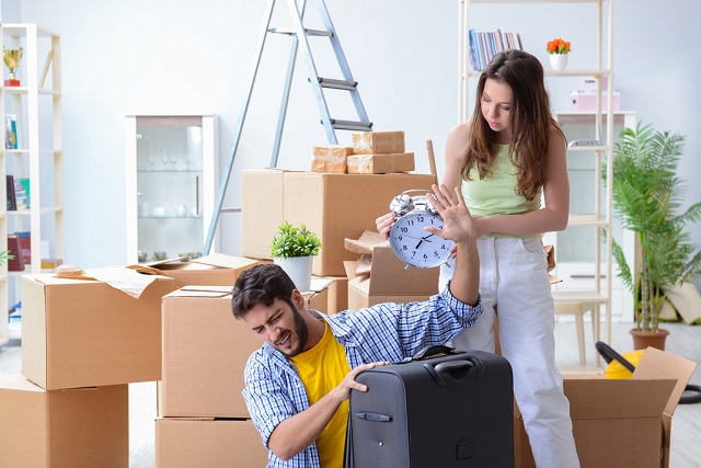 Family packing boxes