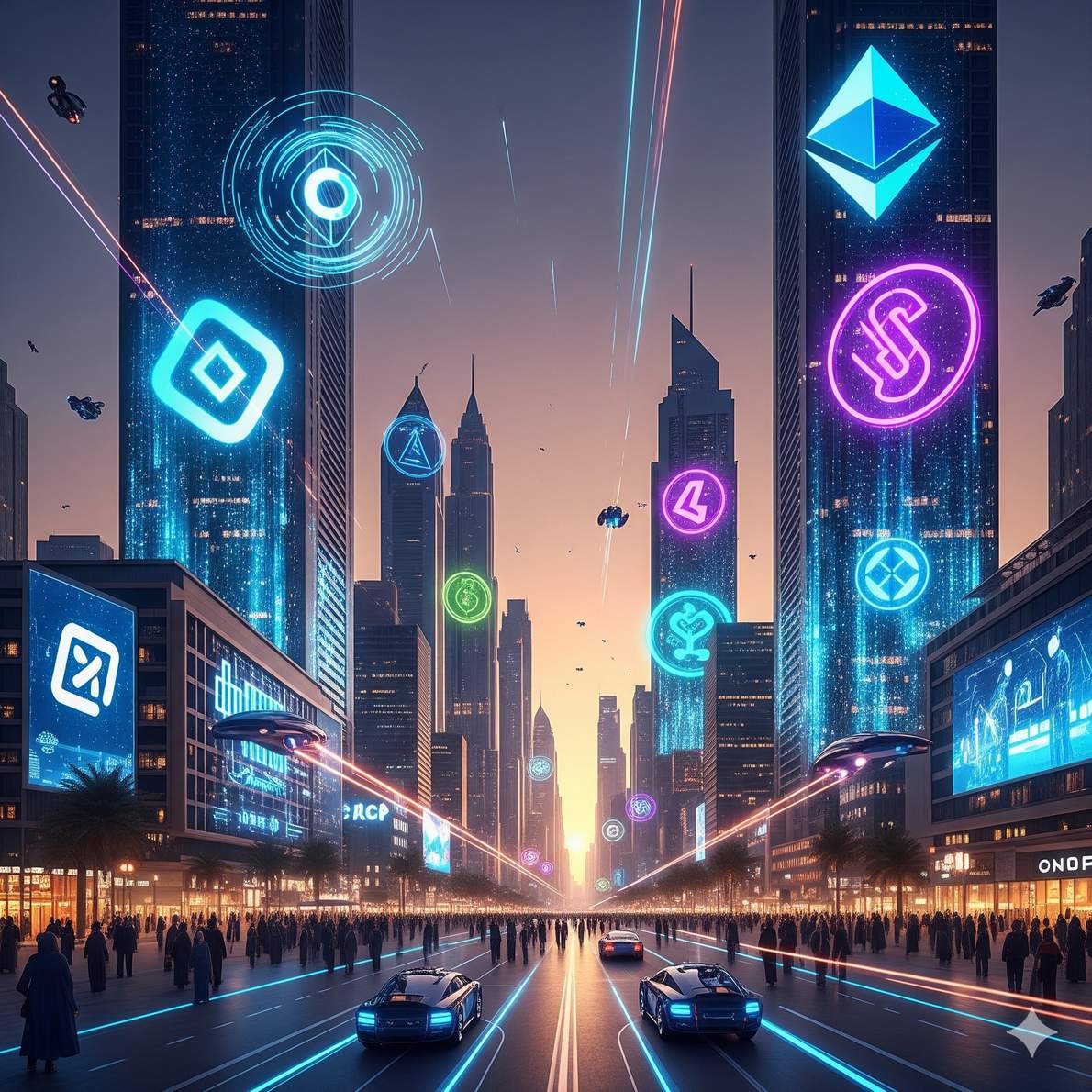 Cryptocurrency in Dubai for purchasing real estate.