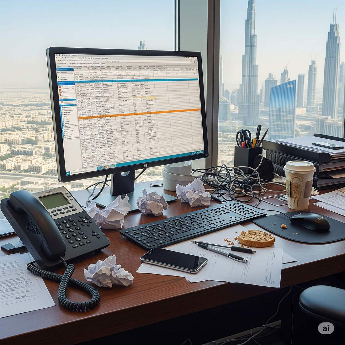 ARMS & McGregor's office in Dubai.